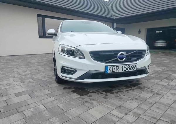 Volvo S60 cena 69900 przebieg: 219950, rok produkcji 2014 z Brzesko małe 631